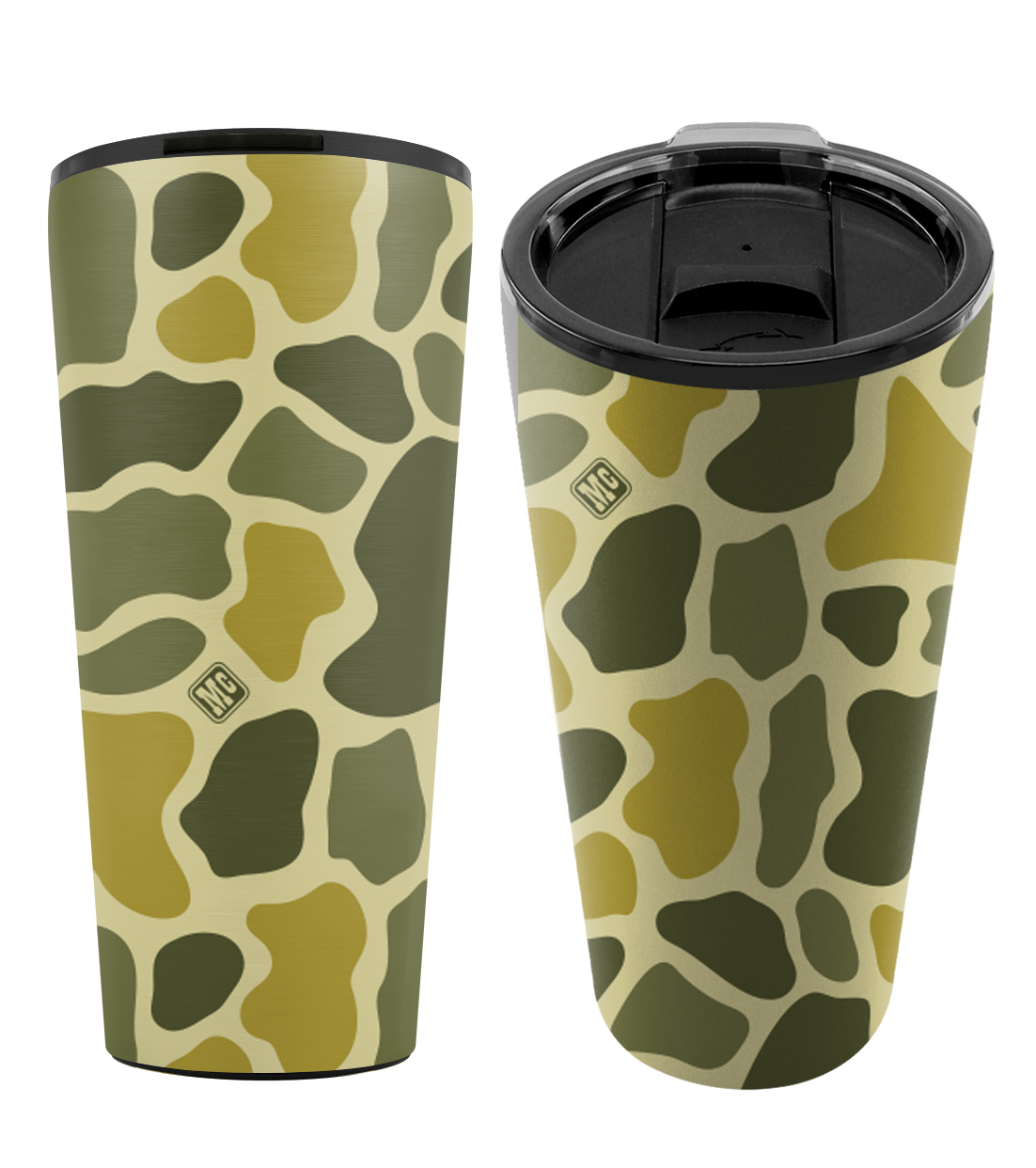 McCoy's YDP32-MCCVCG Double Pint, Vintage Camo Green, 32 oz